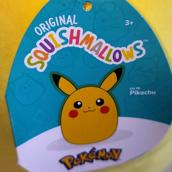 Pikachu 🟡 20" Pokémon Original Squishmallow ☆》NWT《☆ - Picture 3 of 7